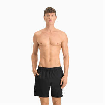 Costume da bagno nero da uomo Puma Swim Mid, Abbigliamento Sport, SKU c825000073, Immagine 0